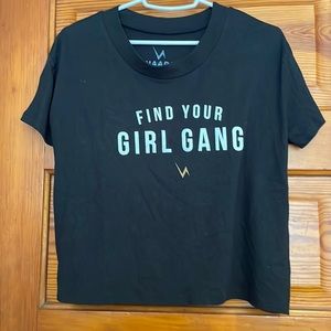 CHAARG Girl Gang Cropped TShirt